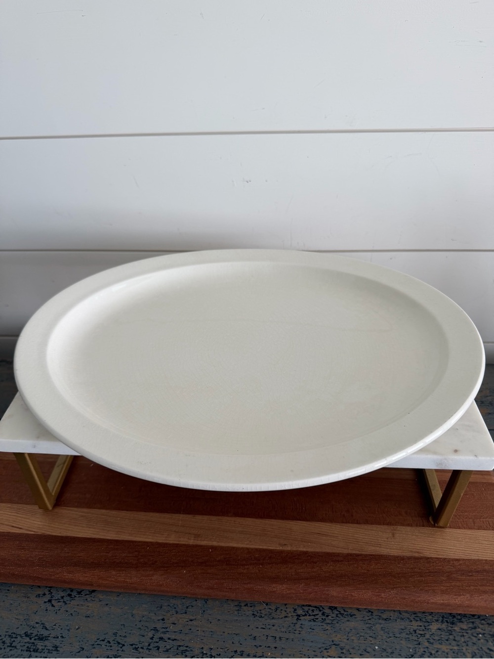 Stonehenge Midwinter England Oval Serving Platter